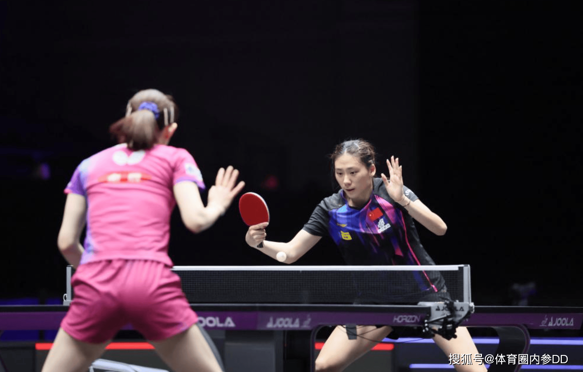 女子乒乓球比赛惊现意外大逆转