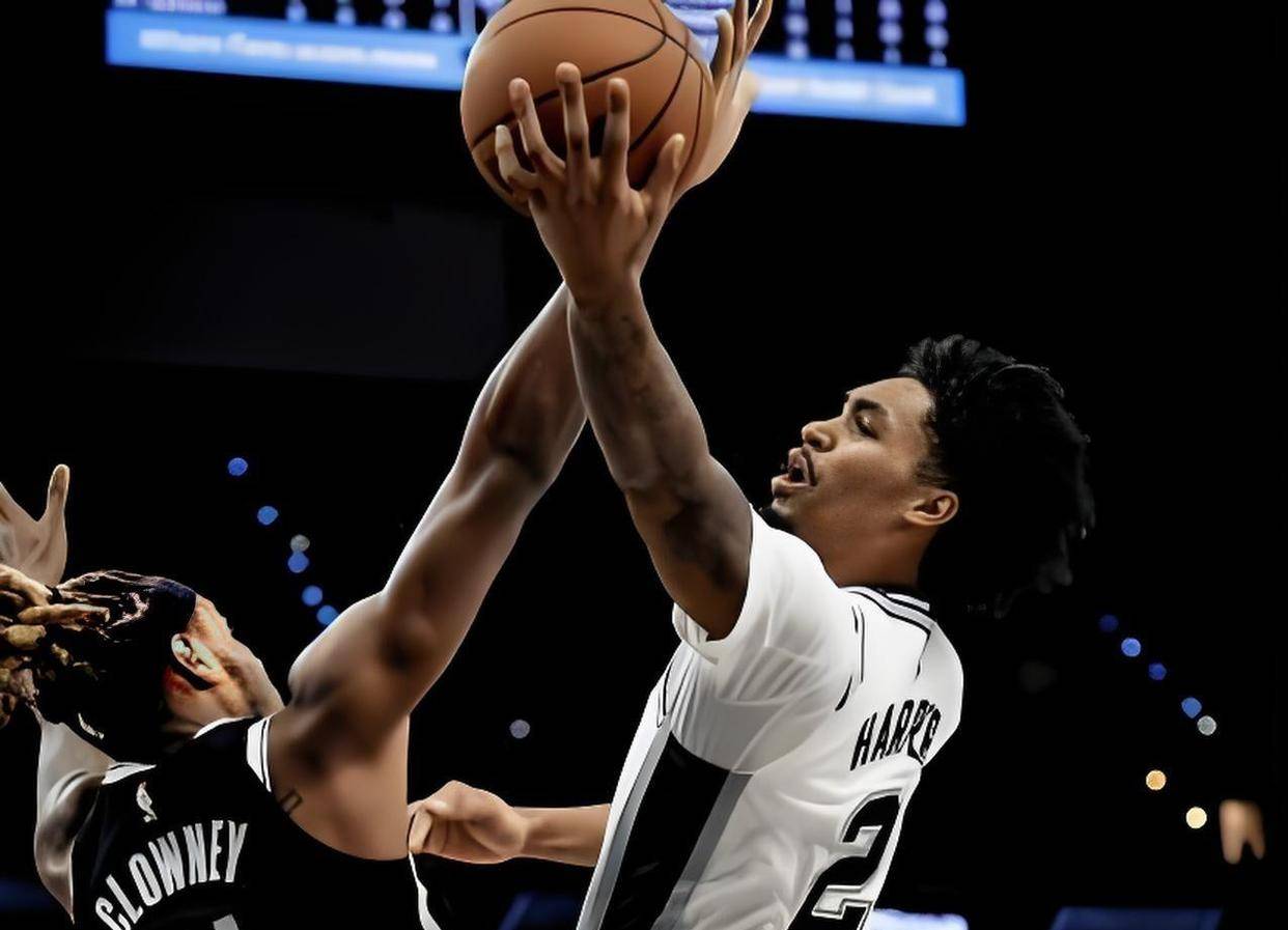 马刺逆转篮网，郭艾伦关键制胜